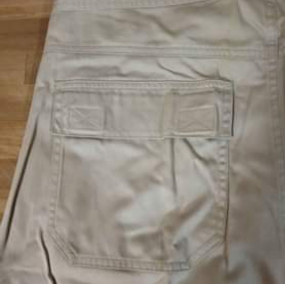 Vintage Men's cropped Chinos 90sStreet style 3/4 Capri Pants - Picture 7 of 12